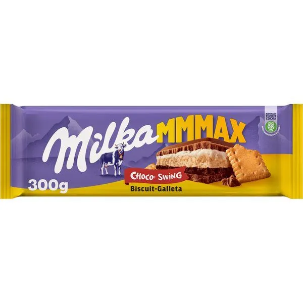 Chocolate chocogalleta MILKA, tableta 300 g