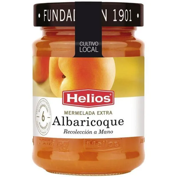 Mermelada de albaricoque HELIOS, frasco 340 g