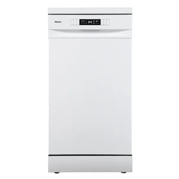 Lavavajillas de 45 cm blanco, 9 servicios, HS522E10W HISENSE