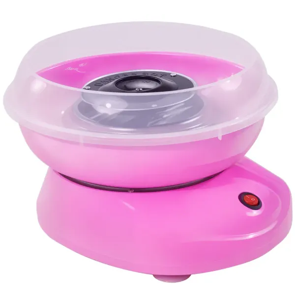 Máquina para Nubes de Algodón de Azúcar Acero Inox. y Aluminio 450W-550W HOMCOM