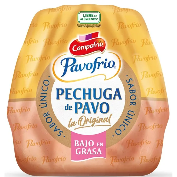 Pechuga de pavo CAMPOFRIO Pavofrio sin gluten kilo