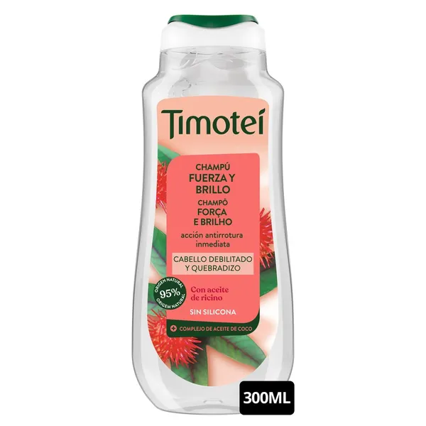 Champú TIMOTEI fuerza y brillo 300 ml