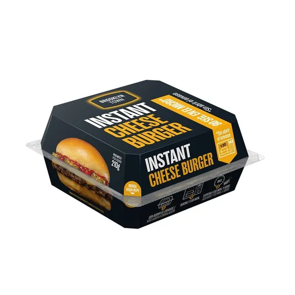 Instant cheese burger BROOKLYN TOWN 210 g