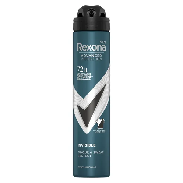 Desodorante REXONA men invisible spray 200 ml