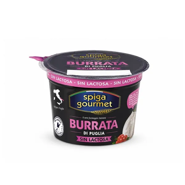 Burrata sin lactosa SPIGA Gourmet 125 g