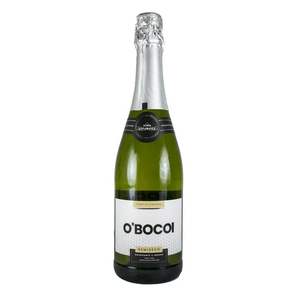 Vino espumoso O BOCOI semiseco botella 75 cl