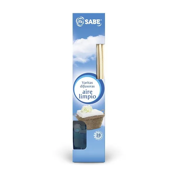 Ambientador varitas IFA SABE aire limpio difusoras 40 ml