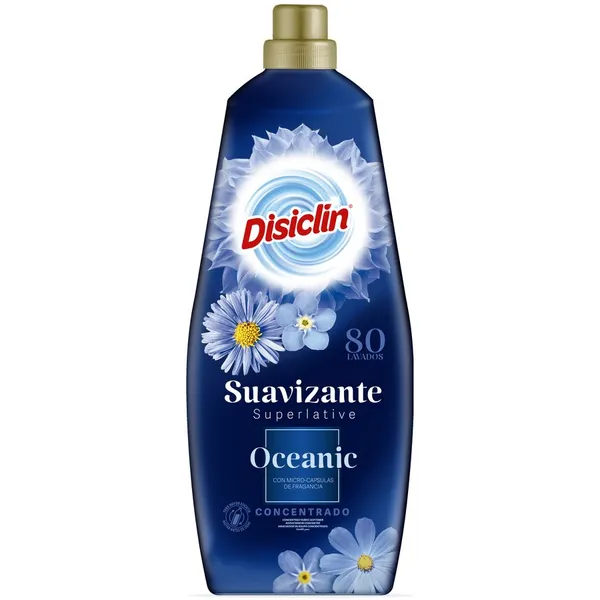 Suavizante concentrado DISICLIN Oceanic 80 lavados 1,44 l