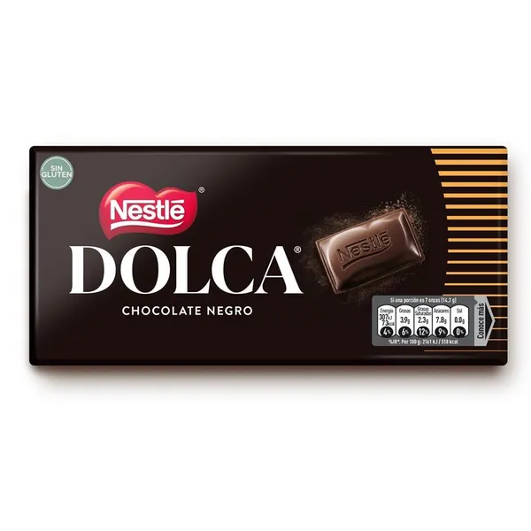 Chocolate negro NESTLE Dolca 100 g