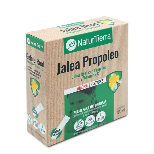 Jalea con propóleo NATURTIERRA 12 sticks x 10 ml