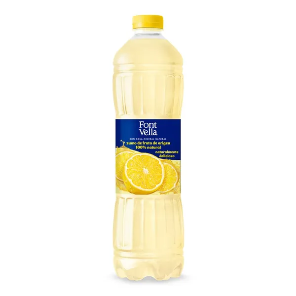 Agua FONT-VELLA con zumo de limón 1,15 l