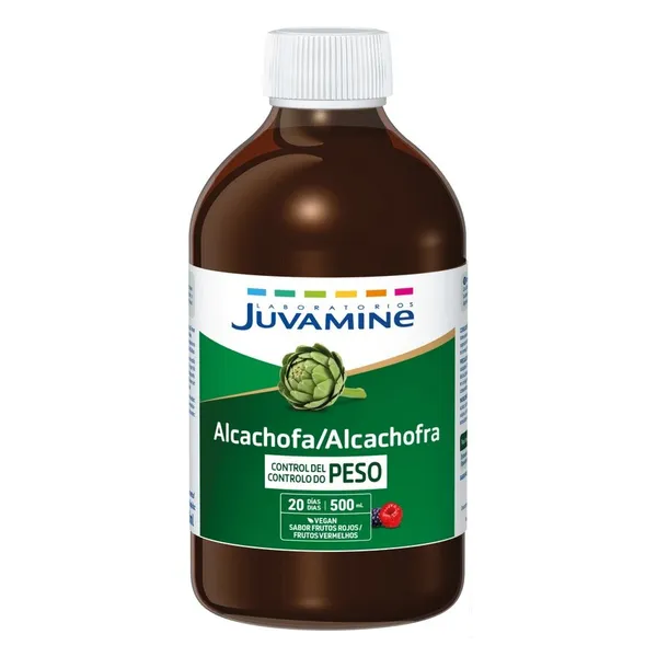 Bebida de alcachofa control peso JUVAMINE 500 ml