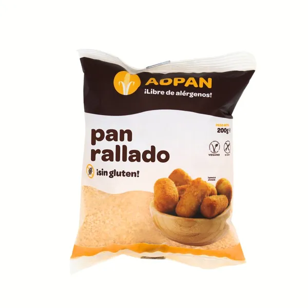 Pan rallado de harina de maíz sin gluten ADPAN 200 g