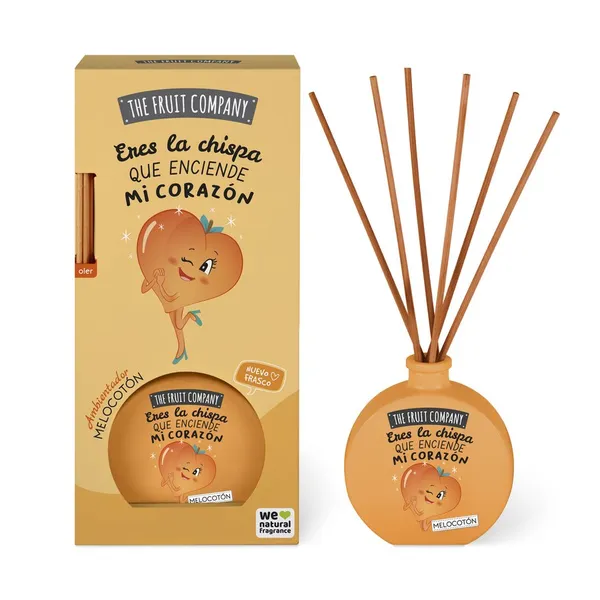 Ambientador varitas FRUIT COMPANY melcotón 40 ml