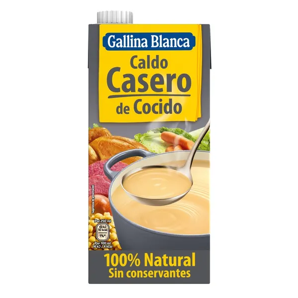 Caldo casero GALLINA BLANCA cocido 1 l