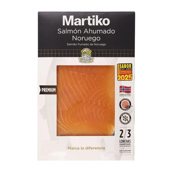Salmón ahumado MARTIKO Noruego Premium 80 g
