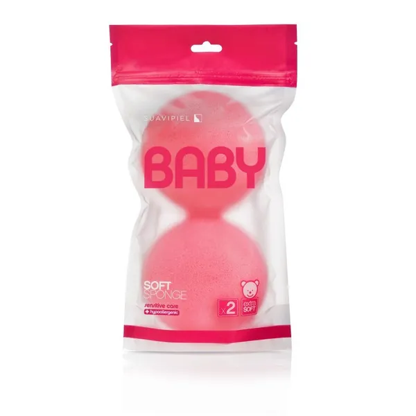 Esponja Baby suave SUAVIPIEL pack 2 unidades