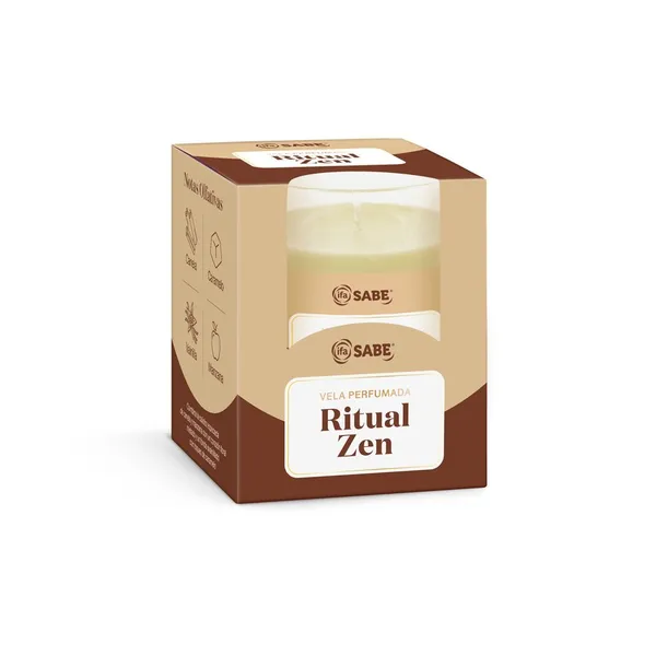Vela perfumada IFA SABE ritual zen