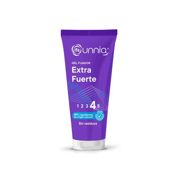 Gel fijador IFA UNNIA extrafuerte tubo 250 ml