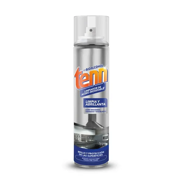 Limpiador TENN acero inox spray 500 ml