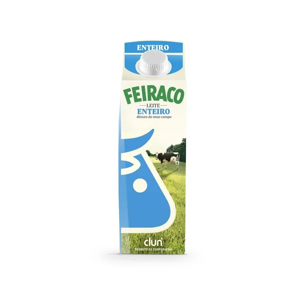 Leche entera FEIRACO brik 1 l