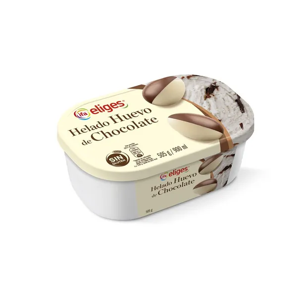 Helado huevo de chocolate IFA ELIGES tarrina 505 g