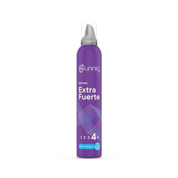 Espuma cabello fijación extra fuerte IFA UNNIA 300 ml