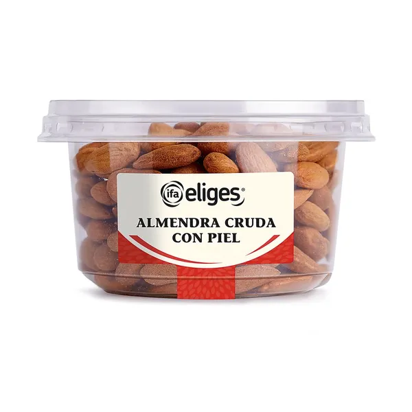 Almendra cruda con piel IFA ELIGES tarrina 200g