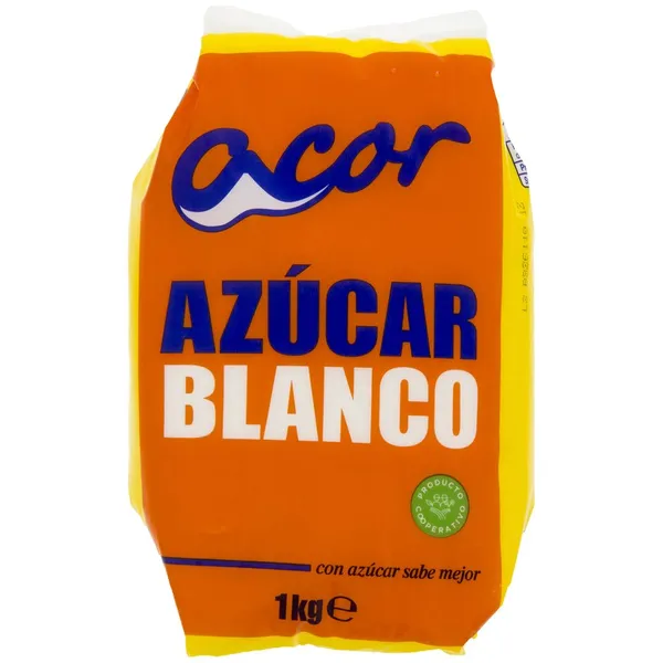 Azúcar blanco bolsa pvc 1 kg