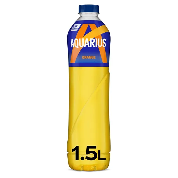 Bebida refrescante AQUARIUS naranja pet 1,5 l