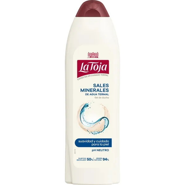 Gel de ducha LA TOJA sales minerales 600 ml