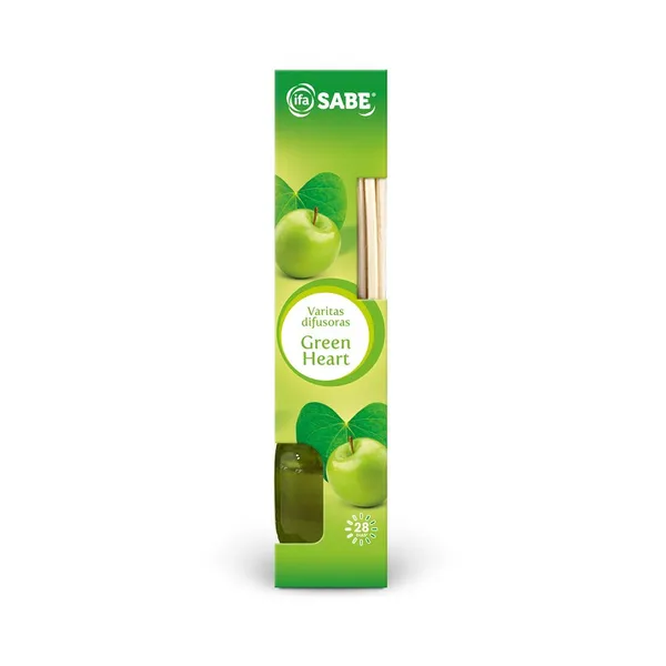 Ambientador varitas IFA SABE green heart difusoras