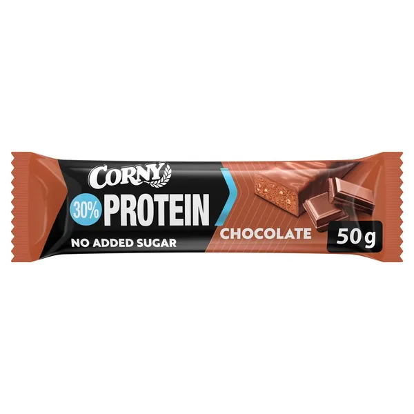 Barrita CORNY protein choco sin azúcar añadido 50 g