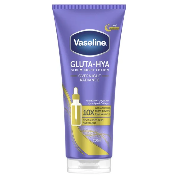 Serum corporal VASELINE Gluta-Hya Overnight 200 ml