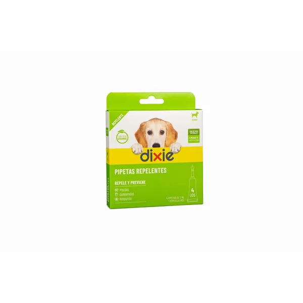 Pipeta DIXIE repelente perro 4x2 ml