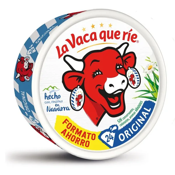 Quesitos LA VACA QUE RIE 24 porciónes 375 g