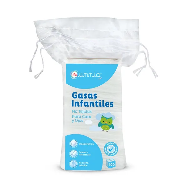 Gasas infantiles IFA UNNIA 100 unidades