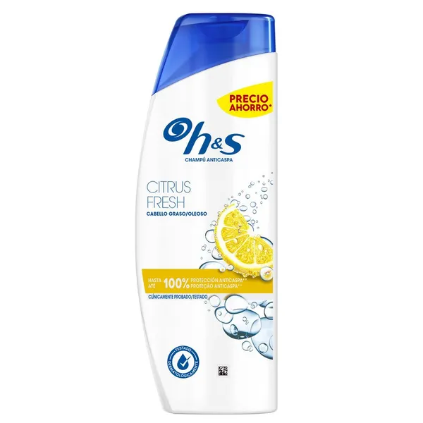 Champú H&S anticaspa Citrus Fresh 330 ml