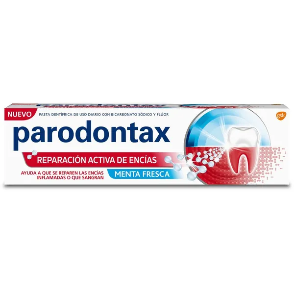 Dentifrico PARODONTAX reparación activa de encías 75 ml