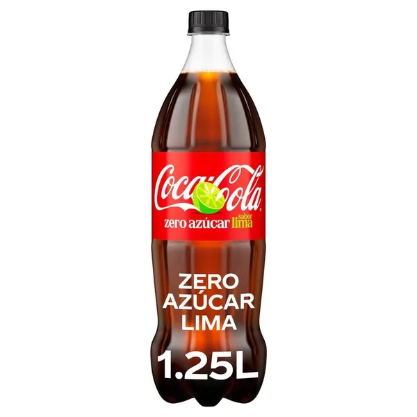 Refresco COCA-COLA Zero Lima pet 1,25 l
