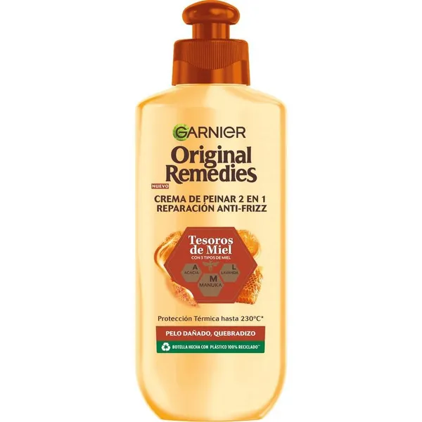 Crema de peinar GARNIER O.REMEDIES Tesoros Miel 200 ml