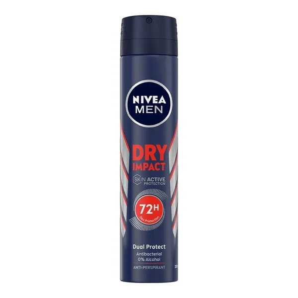 Desodorante NIVEA MEN Dry Impact spray 200 ml