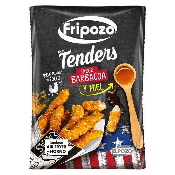 Tenders de pollo FRIPOZO barbacoa y miel 250 g