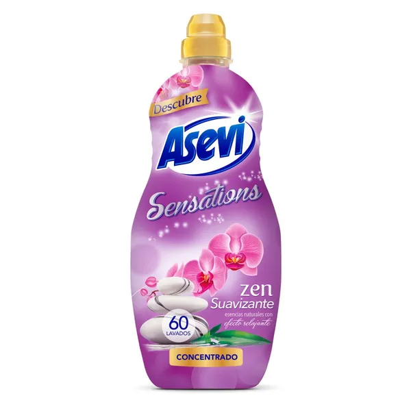 Suavizante concentrado ASAVI Sensations Zen 60 lavados 1,32 l