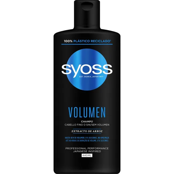 Champú SYOSS Volumen 440 ml