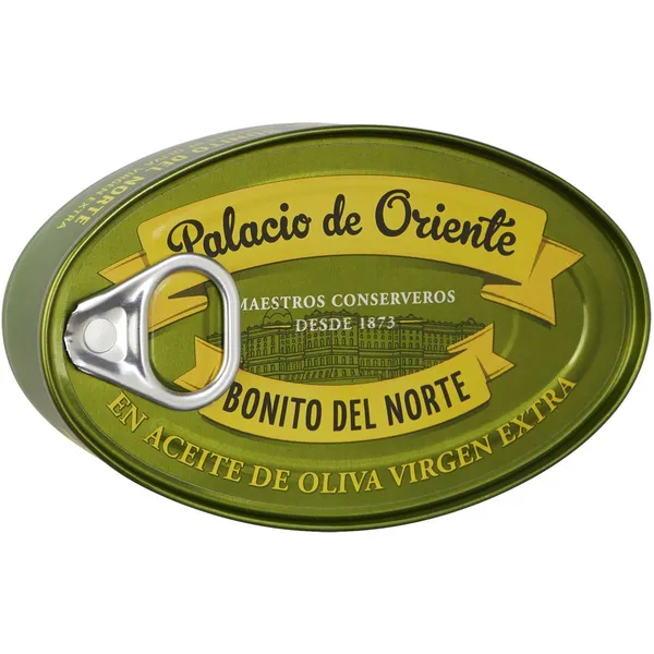 Bonito del norte en aceite de oliva virgen extra PALACIO DE ORIENTE lata 115 g pn.