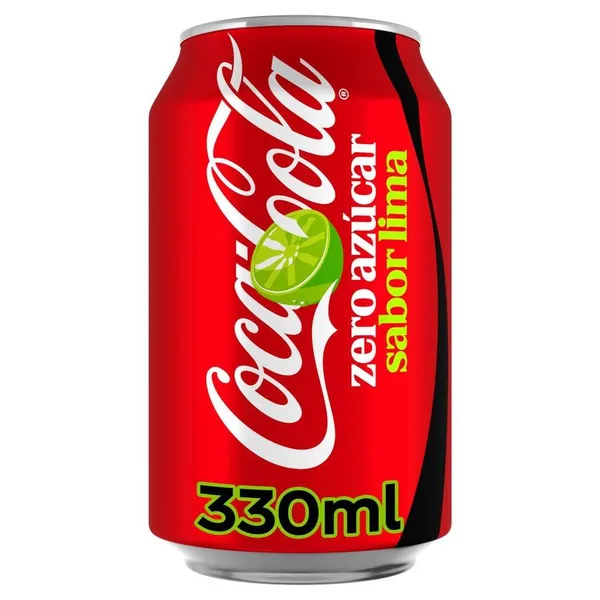 Refresco COCA-COLA Zero lima lata 33 cl