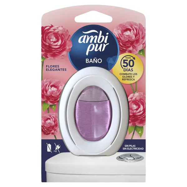 Ambientador AMBIPUR baño flores elegantes