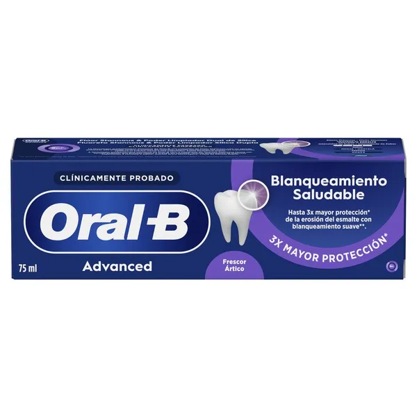 Dentífrico ORAL-B Advanced blanqueamiento saludable 75 ml