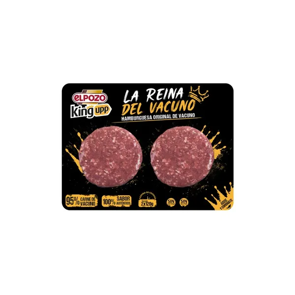 Hamburguesa vacuno ELPOZO La Roja 2x120 g